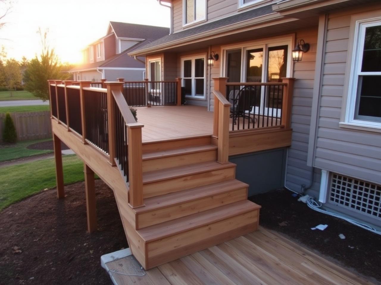 Composite Deck Build