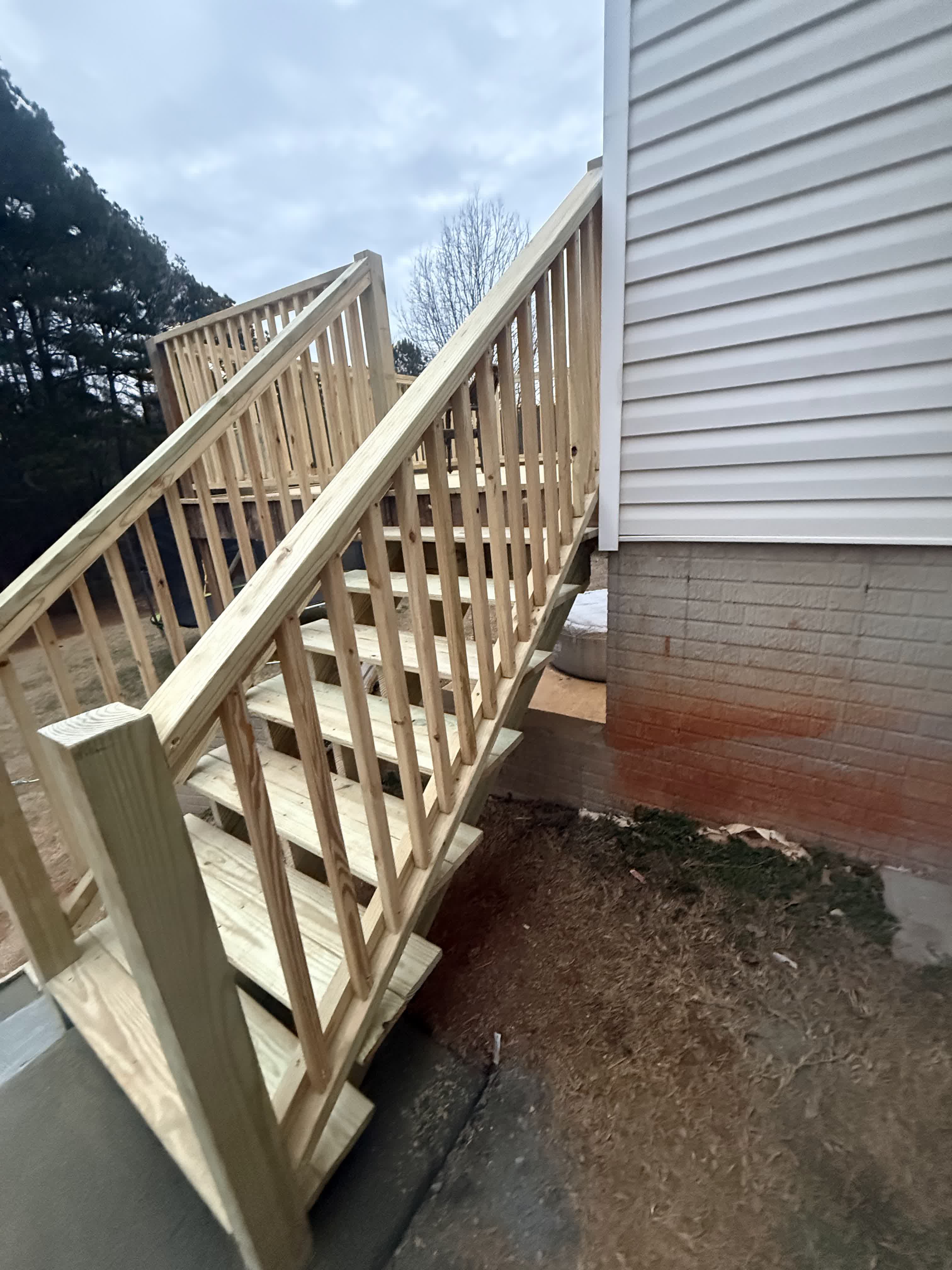 Deck Stair Detail