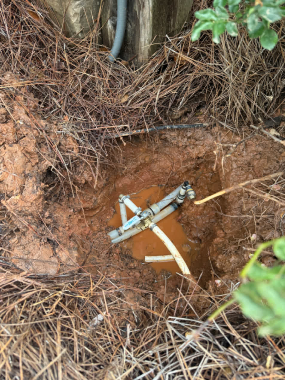 Leak Repair In Progress